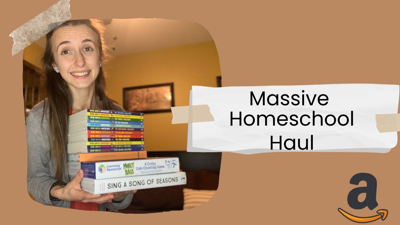 Homeschool Book Haul || Amazon Haul || ALL THE BOOKS - YouTube