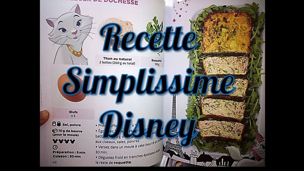 Tout le monde peut cuisiner n°1 - Simplissime Disney 