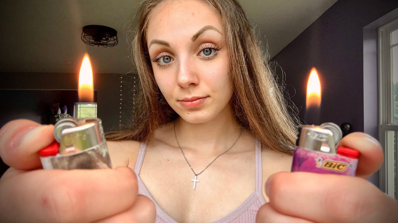 ASMR || Fire and Lighter Play! 🔥❤️‍🔥