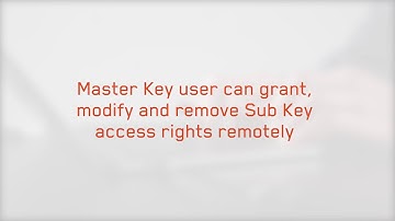 How to create a Sub Key with a TOSIBOX® Key