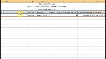 Aplicar Sombreado a las Celdas con MS Excel 2007