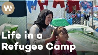 Life in a refugee camp in Greece - Waiting for asylum in harsh conditions (Documentary, 2020)