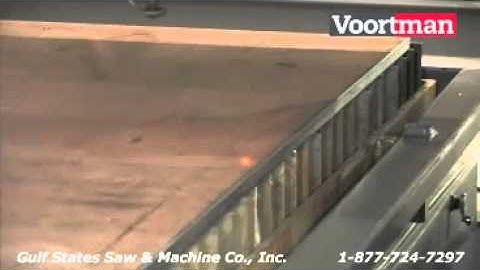 VOORTMAN V330s Plate Processing Machine - Plasma/Drill