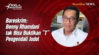 Benny Rhamdani Tak Bisa Buktikan Sosok "T" Pengendali Judi Online