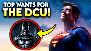 Top Things Fans WANT to See in James Gunn's DCU: CHAPTER 1