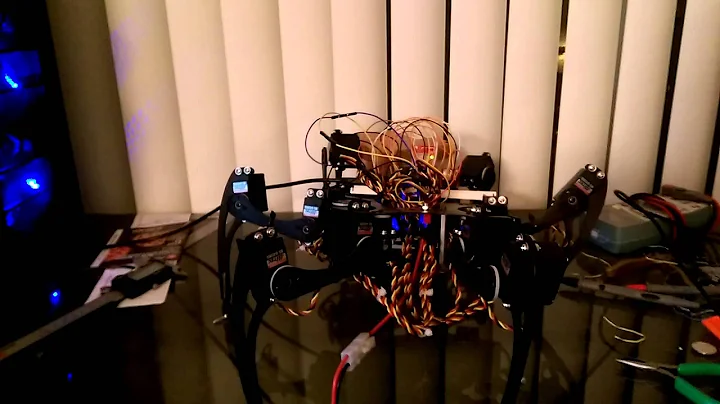 Hexapod Inverse Kinematics Test