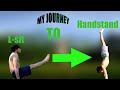 My L-sit to Handstand Journey