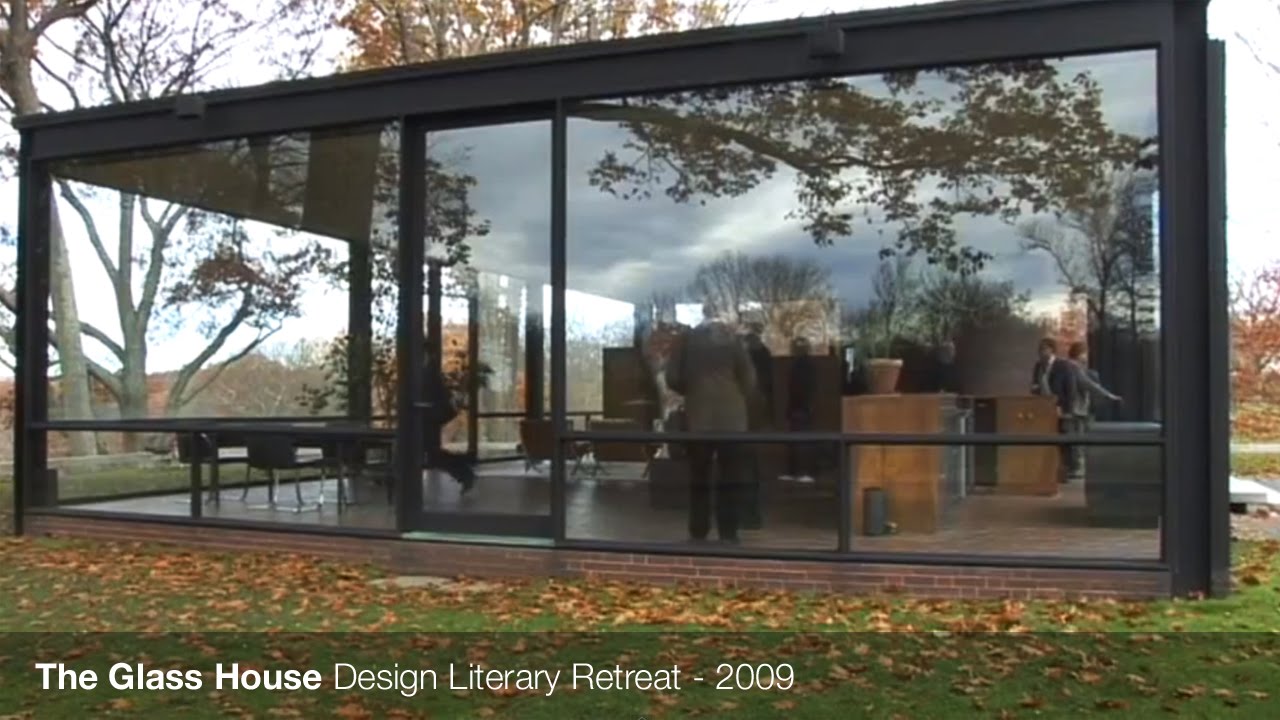 The Glass House Design Literary Retreat 2009 YouTube