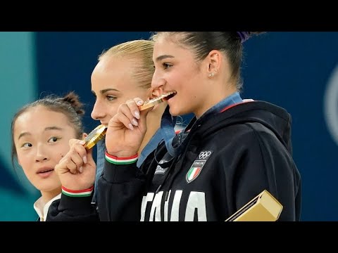 Chinese gymnast Zhou