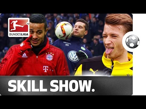 Warm-Up Skills - All Aboard the Showboat with Lewandowski, Robben, Draxler  & Co.