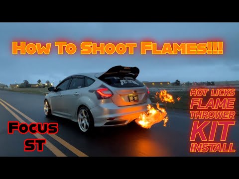 Hot Licks Flame Thrower Kit Install Ford Focus ST