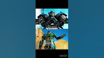 Ironhide vs Crosshairs #transformers #bayverse #ironhice #crosshairs #short #1v1 #autobots