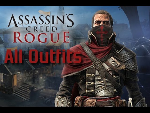 Assassins Creed Rogue - All Outfits/Costumes Part 1 of 2 