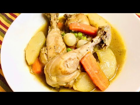 EASY CHICKEN STEW INDIAN STYLE  How To Make a Simple Chicken Stew