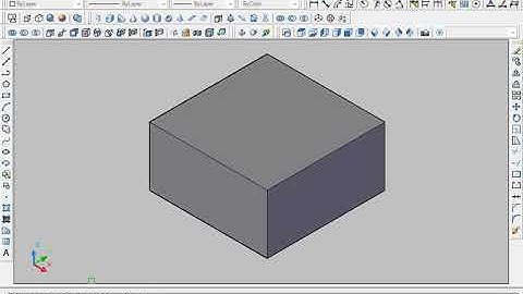 How to use the 3D fillet command in AutoCAD 2007