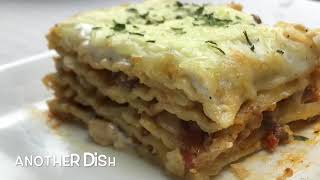 Delicious homemade lasagna/ طريقة اللزانيا باللحم المفروم مع صوص البشاميل