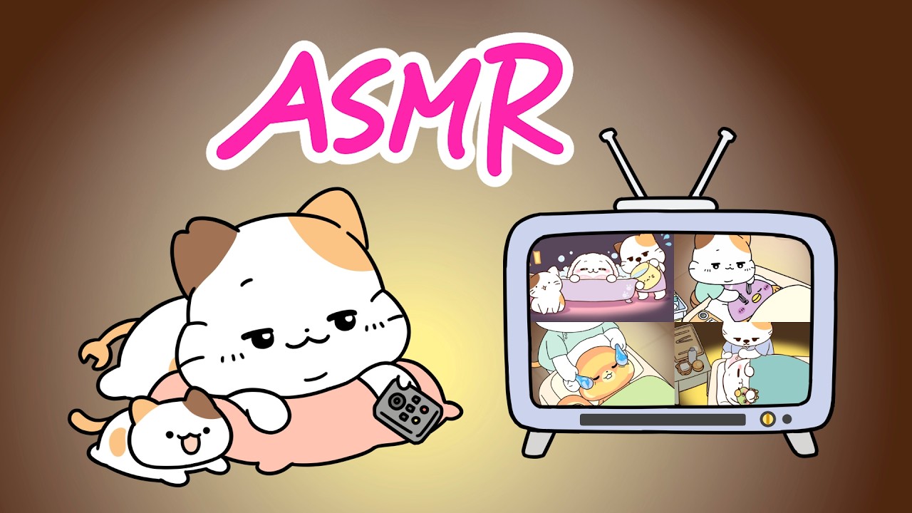 ASMR Compilation (40 Minutes): Cat & Bunny Stories, Potions, Massages & Spa Treats 🌙