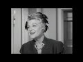 Eleanor Audley as a Mother-for-Hire on TV&#39;s &quot;How to Marry a Millionaire&quot; featuring Barbara Eden 1957