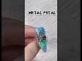 Nail Tips!!! How Many Ways To Use Super Shine Silver Metal Flower #shorts #ytshorts #viral #nailart