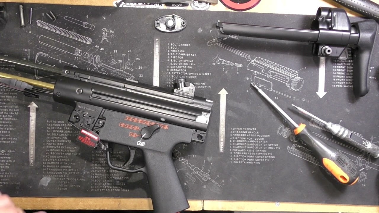 TM MP5A5 NGRS AEG | 1223 | Full Build & Testing