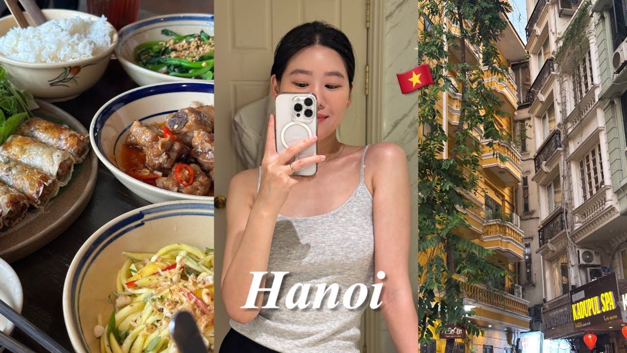 [하노이vlog] 2박3일, 이렇게 재밌는 하노이 안 갈 거야?🇻🇳 맛집·숙소·날씨 총정리