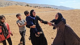 Does Narges want to run away with her children?