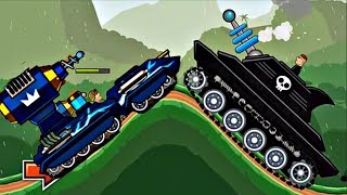 Hills Of Steel Update -  TESLA Tank vs LASERJAW Boss Level | Android Gameplay HD screenshot 3