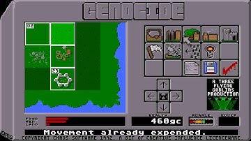 ATARI ST GENOCIDE & MENU INTRO Chaos Creative Influence New Age PDL, Licenceware Serenade PD Disk 81