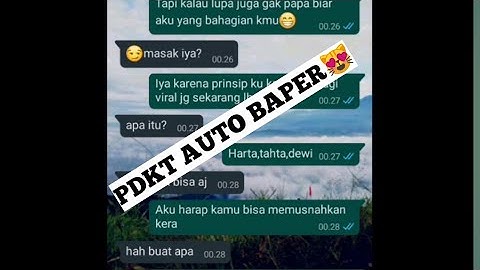 KUMPULAN CHAT GOMBALAN MAUT BIKIN BAPER TERBARU 2021#Part 2