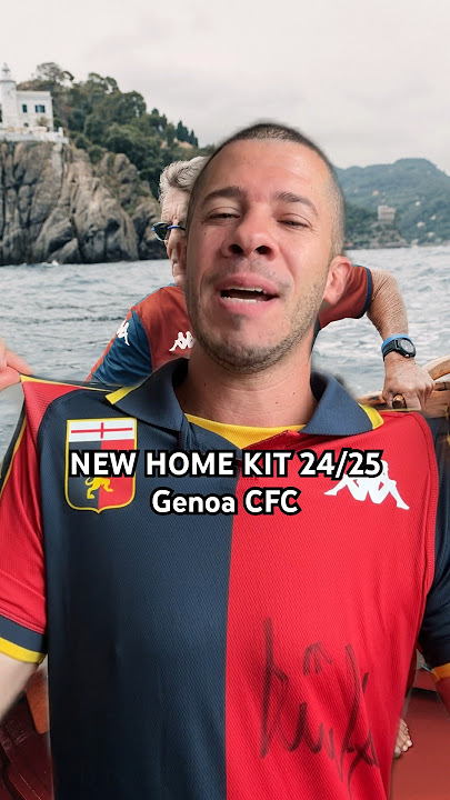 🔴🔵 New home kit Genoa CFC 24-25 💣 #footballshirt #seriea #genoa #calcio #italianjerseycollector