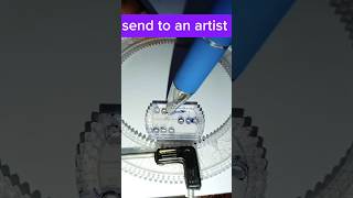 #send to an artist 😎🐱#shorts #art #spirograph