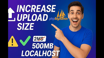 How to Increase File Upload Size in PHP MyAdmin in Local Host | Increase File Upload Size