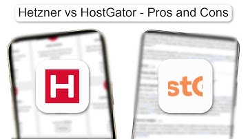 Hetzner Vs HostGator Pros And Cons
