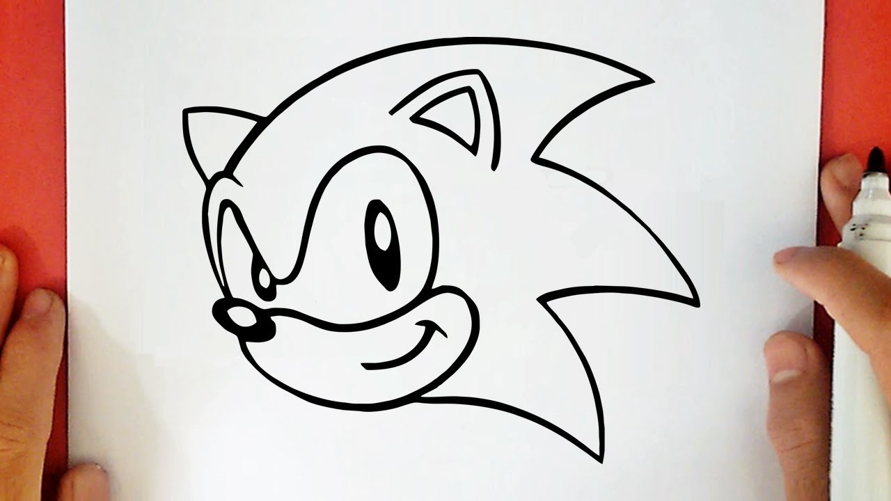 Comment Dessiner Sonic