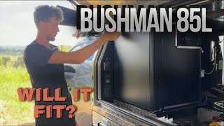 BUSHMAN FRIDGE 85L | LITTLE PANTRY INSTALL (EP.13)