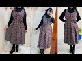 Trending Winter Dress Cutting and Stitching | Midi / Pinafore Dress / Winter Dress Ideas