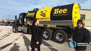 Custom Septic Unit for Busy Bee Septic  Imperial Industries Truck of the Week