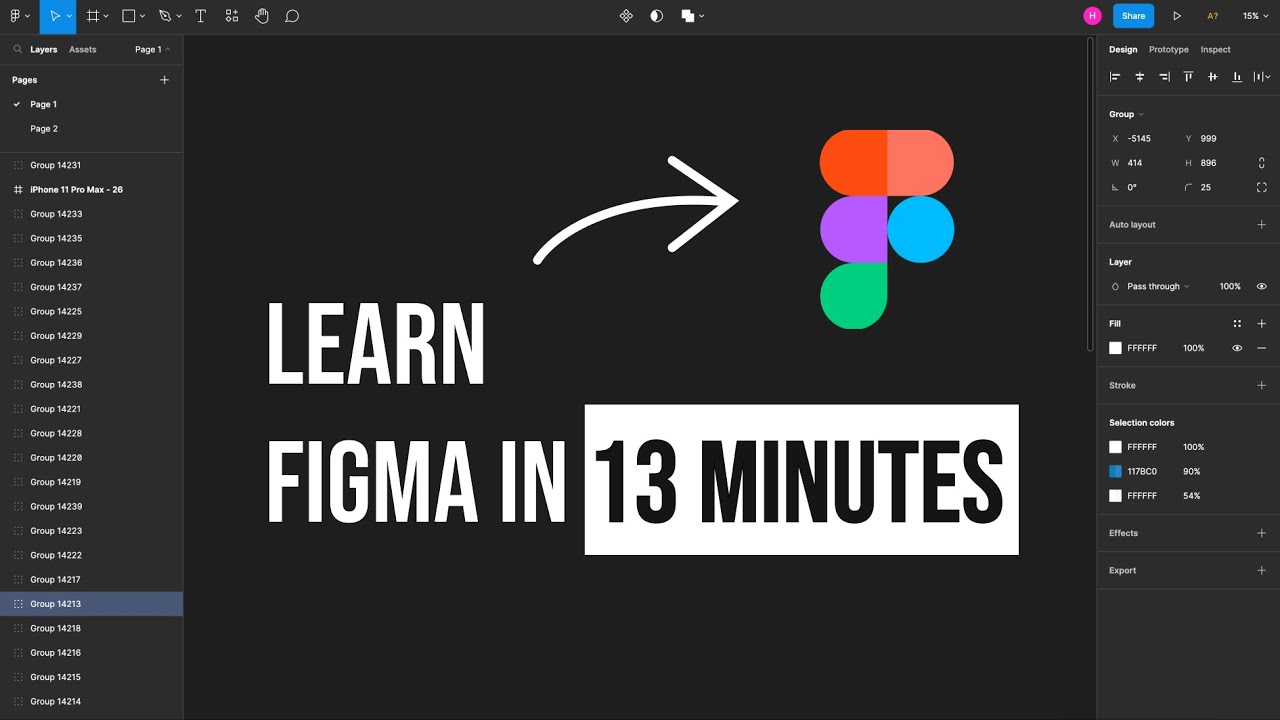 Figma UI Design Tutorial: Get Started in Just 13 Minutes ( 2023 ) - YouTube