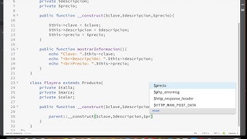 Video 35.- Programación Orientada a Objetos en PHP 2.