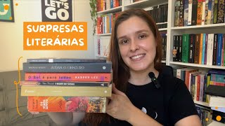 Surpresas literárias: livros me que surpreenderam positivamente