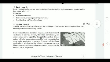 PSY402 | Lesson no 4 | The Experimental Method in Science of Psychology | Short Lectures Midterm VU