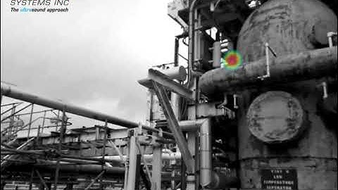 Acoustic Imaging Camera - Finding far-away air leaks at a gas terminal - Ultrasound Tech - UESystems