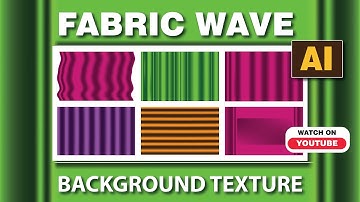 "Illustrator Tutorial: Crafting Fabric Wave Background Textures"
