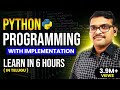 Python tutorial for beginners in 6 hours  