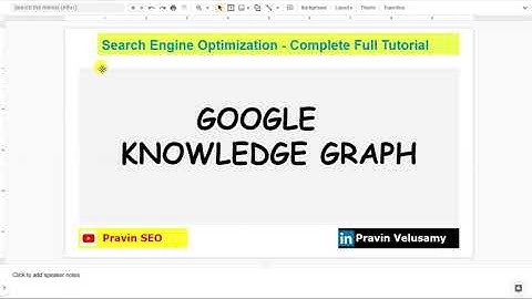 Google Knowledge Graph | Knowledge Graph Full Details | SEO