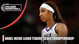 ANGEL REESE LEADS LSU TO THE SEC WOMEN'S TOURNAMENT FINALS 😤 | ESPN College Basketball