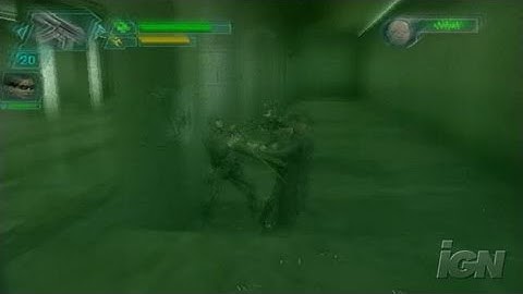 The Matrix: Path of Neo PlayStation 2 Gameplay - Lobby Death