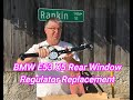 1999 - 2006 BMW X5 E53 Rear Window Regulator Replacement