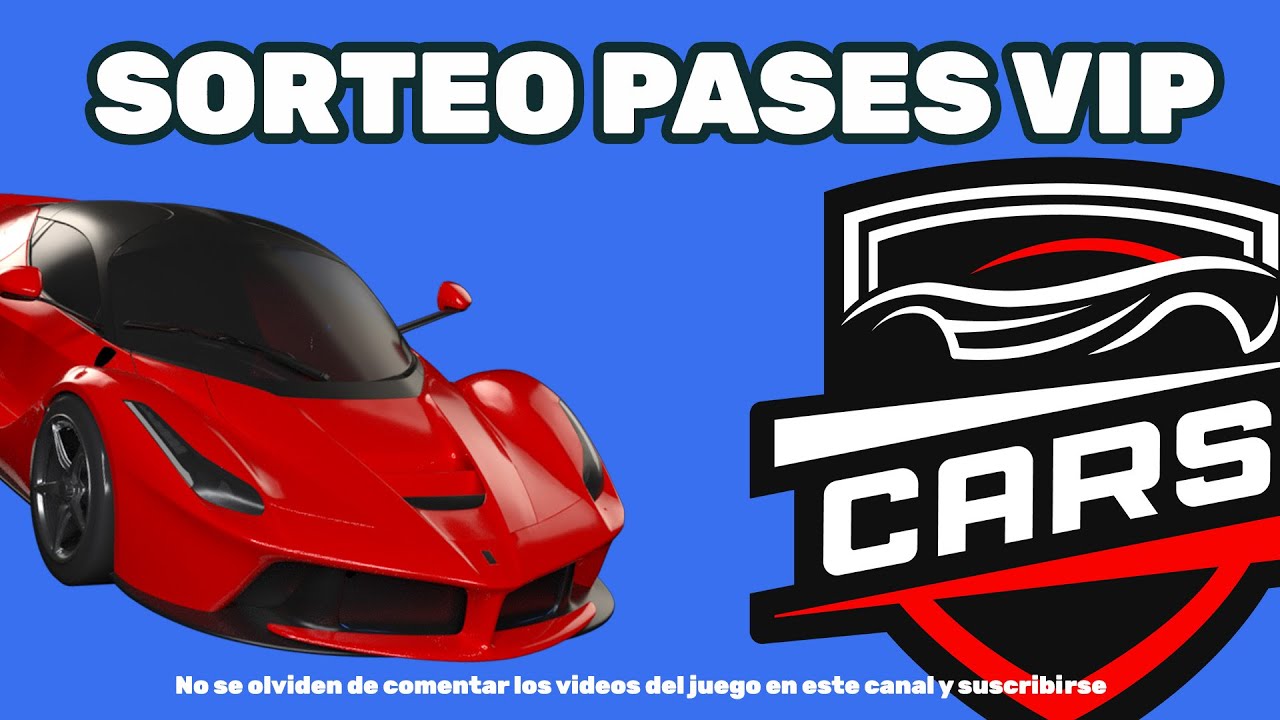 SORTEO DE PASES VIP PARA LA ALPHA PRIVADA DE CRYPTOCARSWORLD