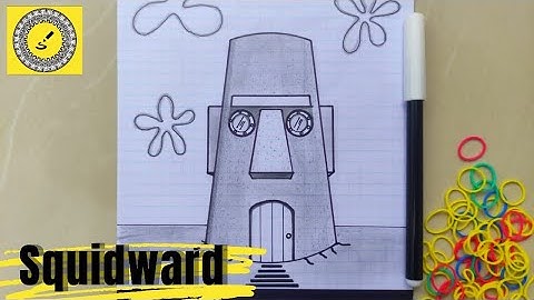 ✅ How To Draw Squidward